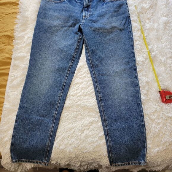 Asos design cropped jeans sz 34 - Picture 3 of 9